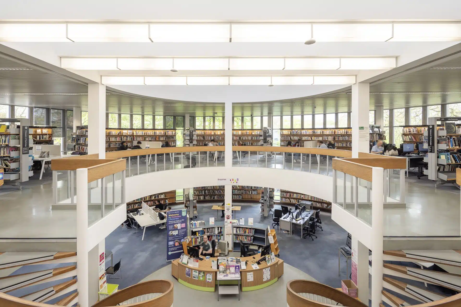 Swiss Cottage Library, London